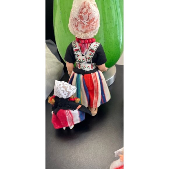 Vintage 1960's Lot of 5 Dolls Made In Holland Various Sizes - Picture 8 of 9